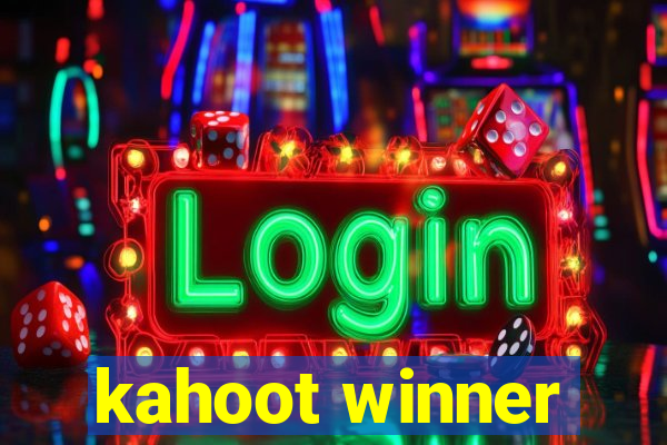 kahoot winner